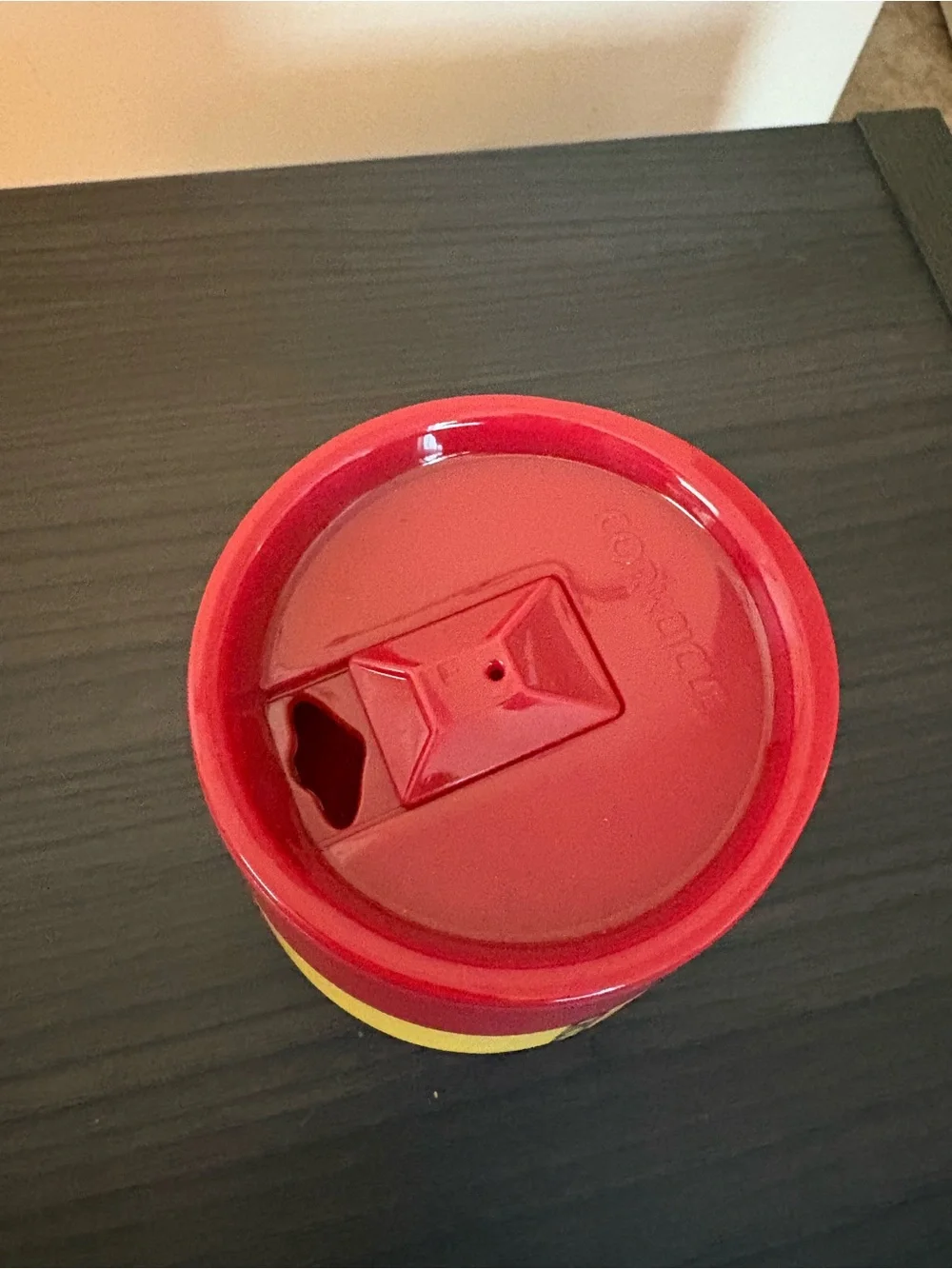 Harry Potter themed Corkcicle stemless wine cup with 'G' for Gryffindor